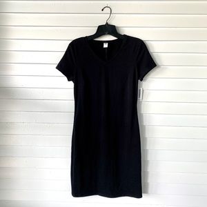 NWT Old Navy basic black tee dress